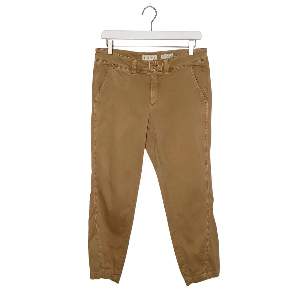 Anthropologie Tan Relaxed Fit Chino Pants 28